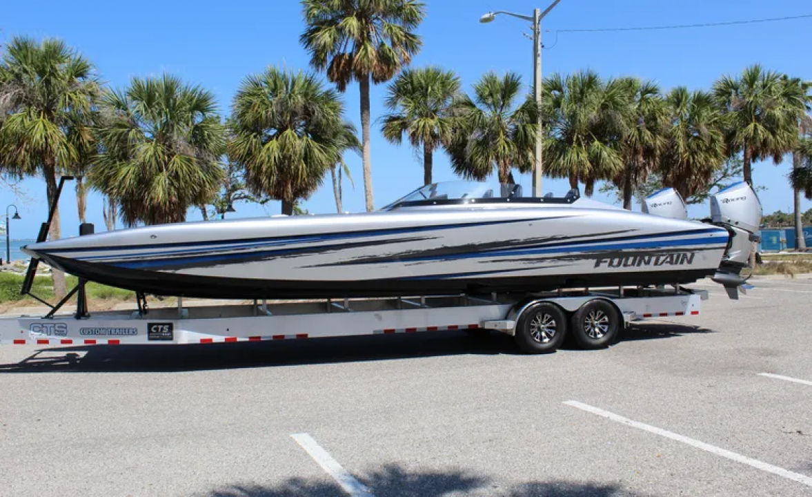 Used 2025 Fountain 34' Thundercat Performance Boat