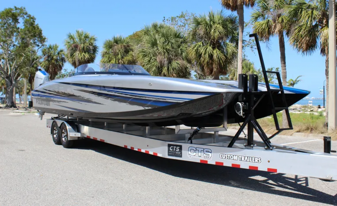 Used 2025 Fountain 34' Thundercat Performance Boat