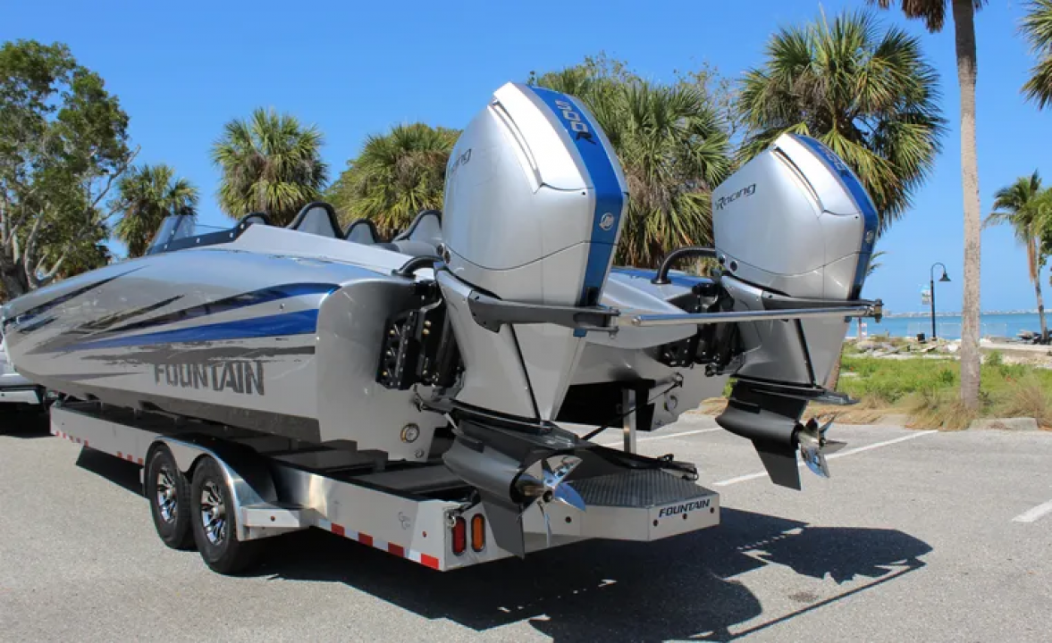 Used 2025 Fountain 34' Thundercat Performance Boat