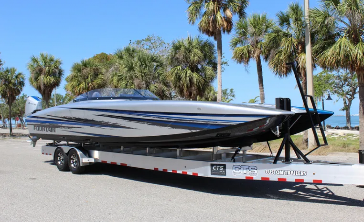 Used 2025 Fountain 34' Thundercat Performance Boat