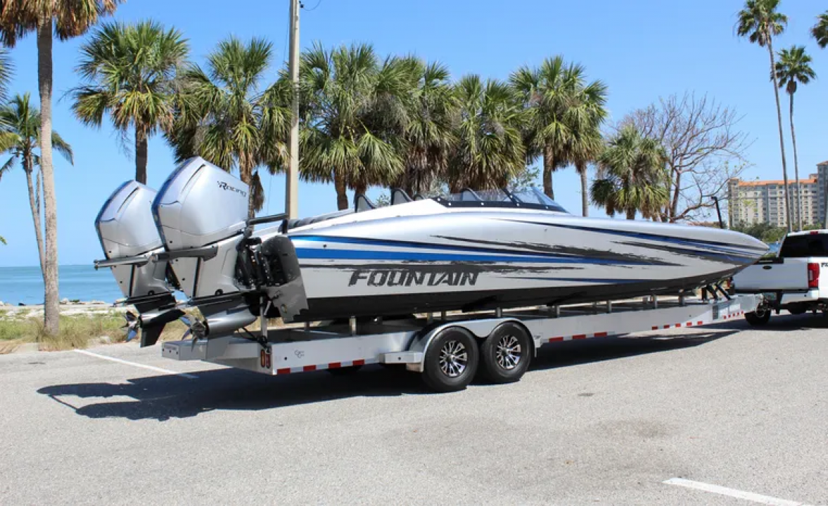 Used 2025 Fountain 34' Thundercat Performance Boat