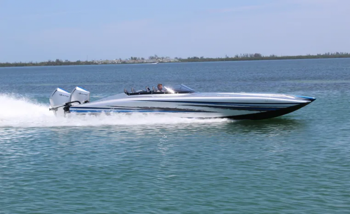 Used 2025 Fountain 34' Thundercat Performance Boat
