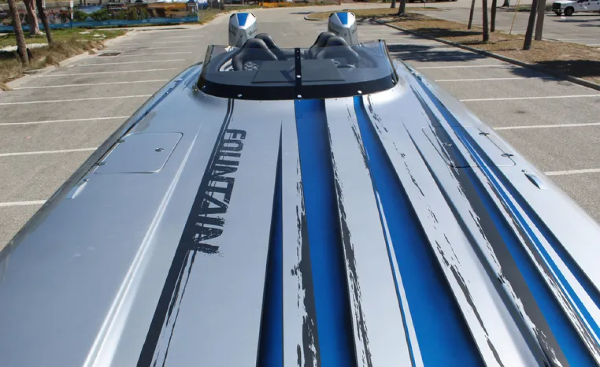 Used 2025 Fountain 34' Thundercat Performance Boat