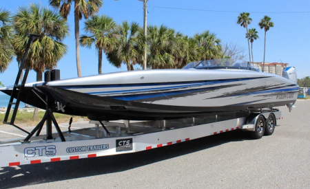 Used 2025 Fountain 34' Thundercat Performance Boat