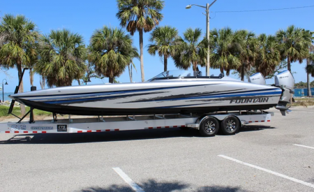 Used 2025 Fountain 34' Thundercat Performance Boat