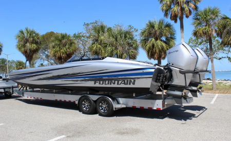 Used 2025 Fountain 34' Thundercat Performance Boat