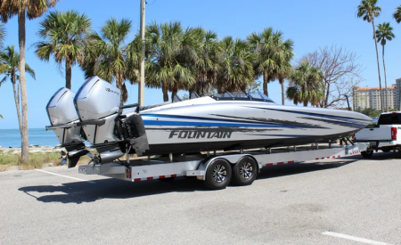 Used 2025 Fountain 34' Thundercat Performance Boat