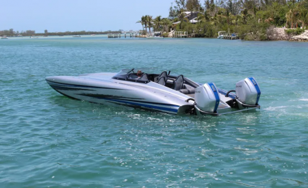 Used 2025 Fountain 34' Thundercat Performance Boat