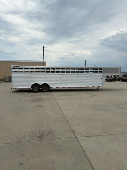Used 2019 Sooner STK-7630 Stock Trailer