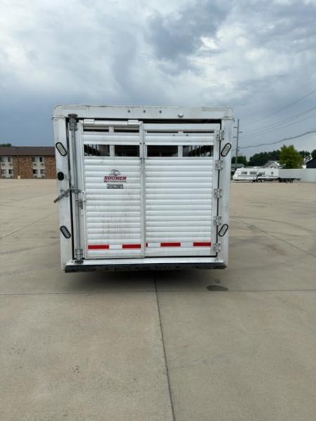Used 2019 Sooner STK-7630 Stock Trailer