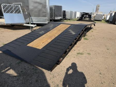 New 2027 PJ Trailers LY 32' Goosneck Deckover- Hyd Dovetail- 25K