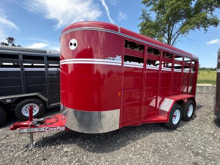 New 2026 Cornhusker 16FT | Stock / Stock Combo Trailer
