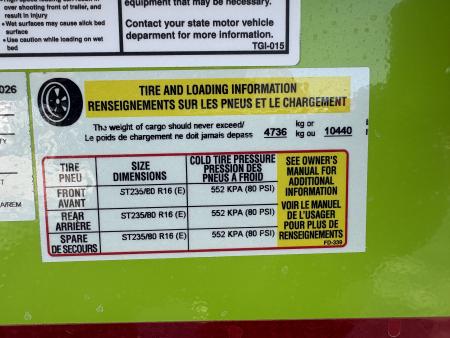 New 2027 Norstar EWB 83"x 20' Equipment Trailer