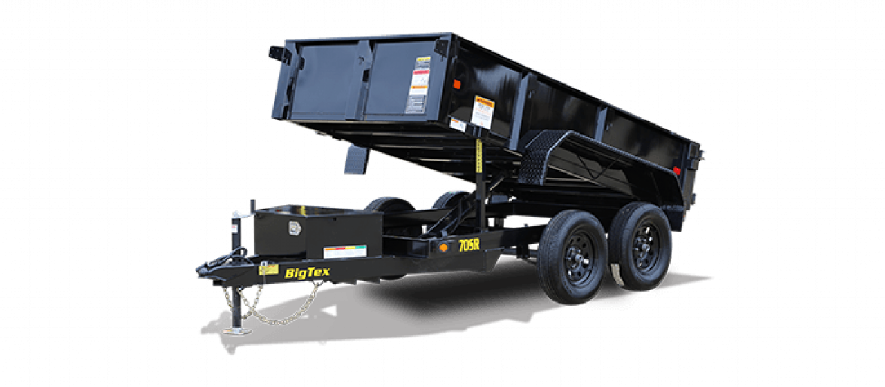New 2027 BIG TEX TRAILERS 70SR-10-5WDD Dump Trailer