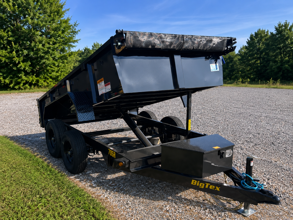 New 2027 BIG TEX TRAILERS 70SR-10-5WDD Dump Trailer