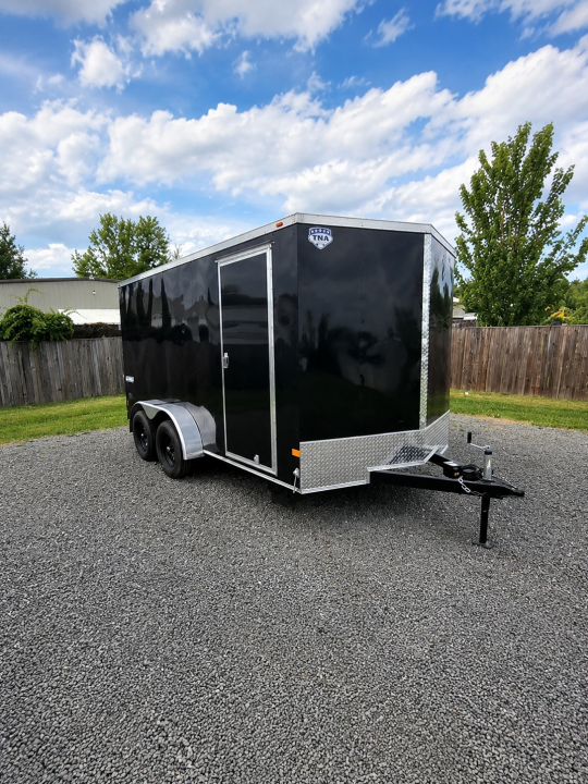 New 2025 Haulmark PP714T2 7x14 Cargo / Enclosed Trailer Tandem Axle