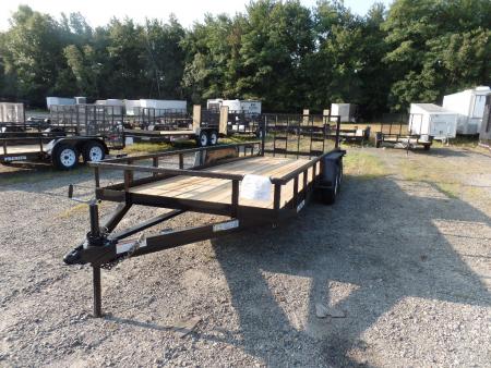 New 2026 Premier Trailers Inc. Wide 81"X 18 ft. HD Open Landscape Trailer