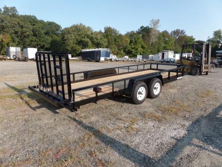 New 2026 Premier Trailers Inc. Wide 81"X 18 ft. HD Open Landscape Trailer