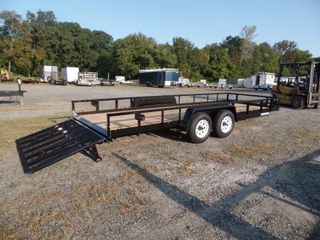 New 2026 Premier Trailers Inc. Wide 81"X 18 ft. HD Open Landscape Trailer