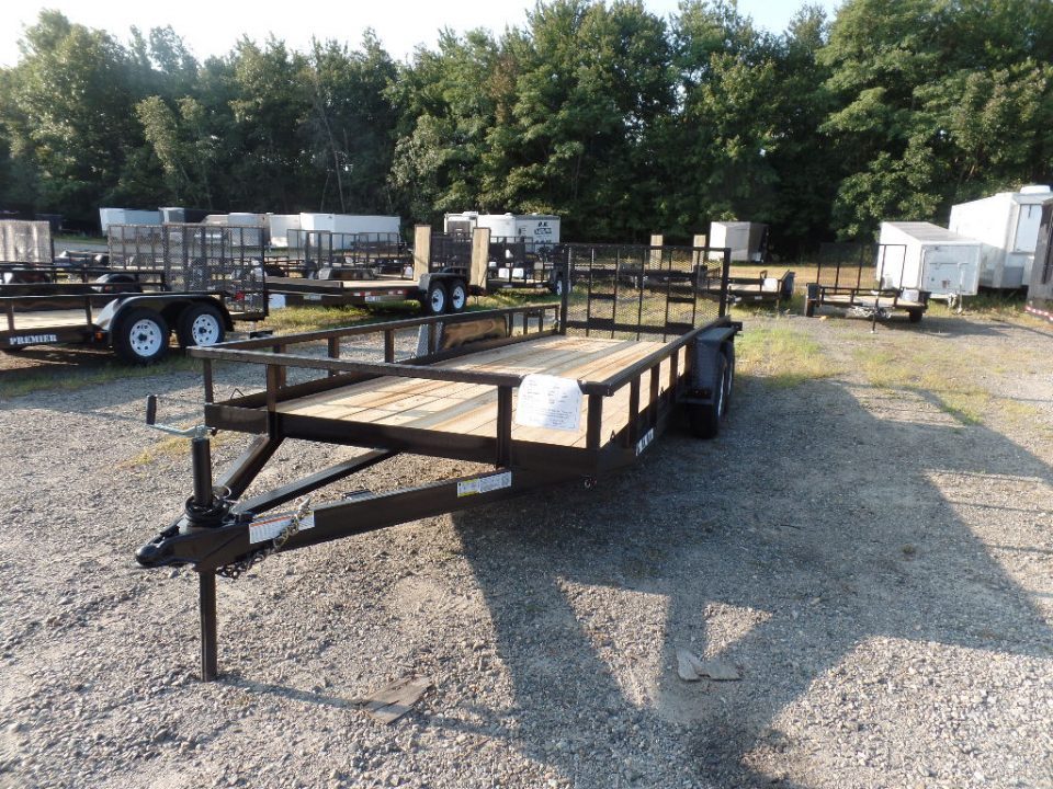New 2026 Premier Trailers Inc. Wide 81"X 18 ft. HD Open Landscape Trailer