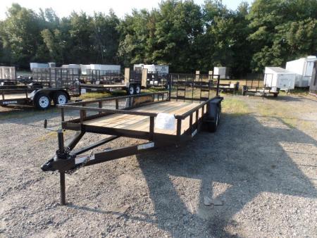 New 2026 Premier Trailers Inc. Wide 81"X 18 ft. HD Open Landscape Trailer