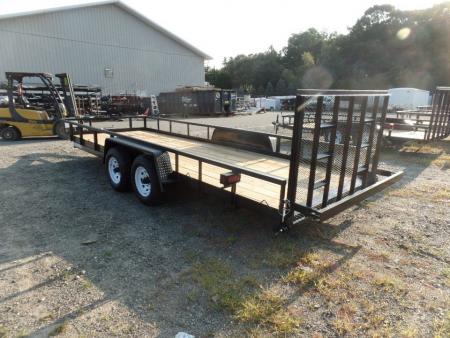 New 2026 Premier Trailers Inc. Wide 81"X 18 ft. HD Open Landscape Trailer