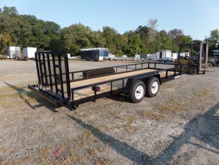 New 2026 Premier Trailers Inc. Wide 81"X 18 ft. HD Open Landscape Trailer