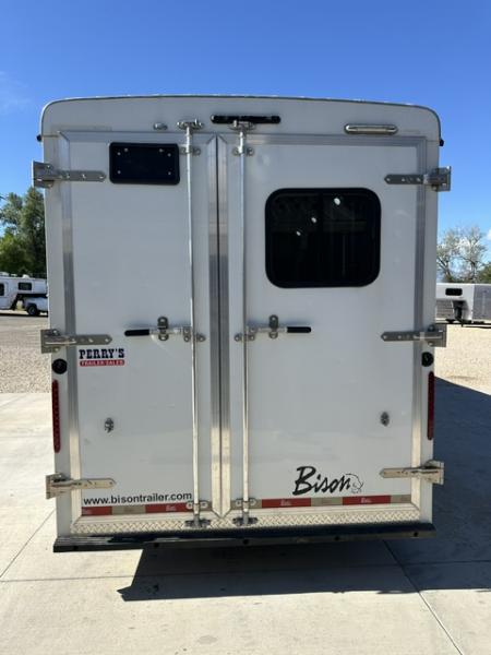 Used 2022 Bison Trailers 4 Horse Living Quarter