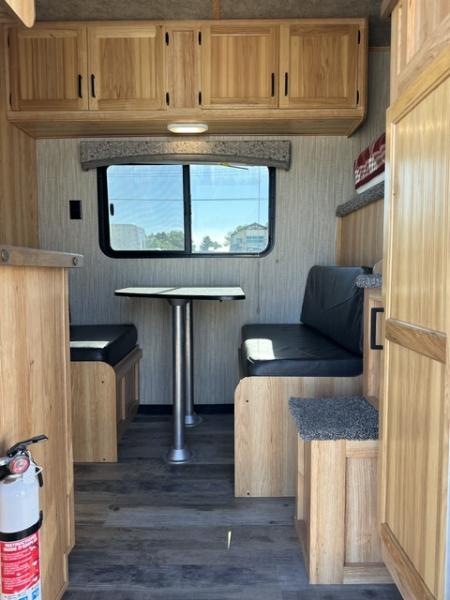 Used 2022 Bison Trailers 4 Horse Living Quarter