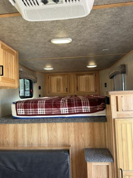 Used 2022 Bison Trailers 4 Horse Living Quarter