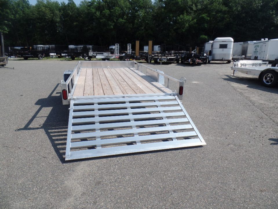 New 2026 Quality Steel and Aluminum 7X14 ALUMINUM FRAME , 2,990 GVWR Utility Trailer