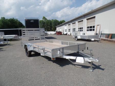 New 2026 Quality Steel and Aluminum 7X14 ALUMINUM FRAME , 2,990 GVWR Utility Trailer