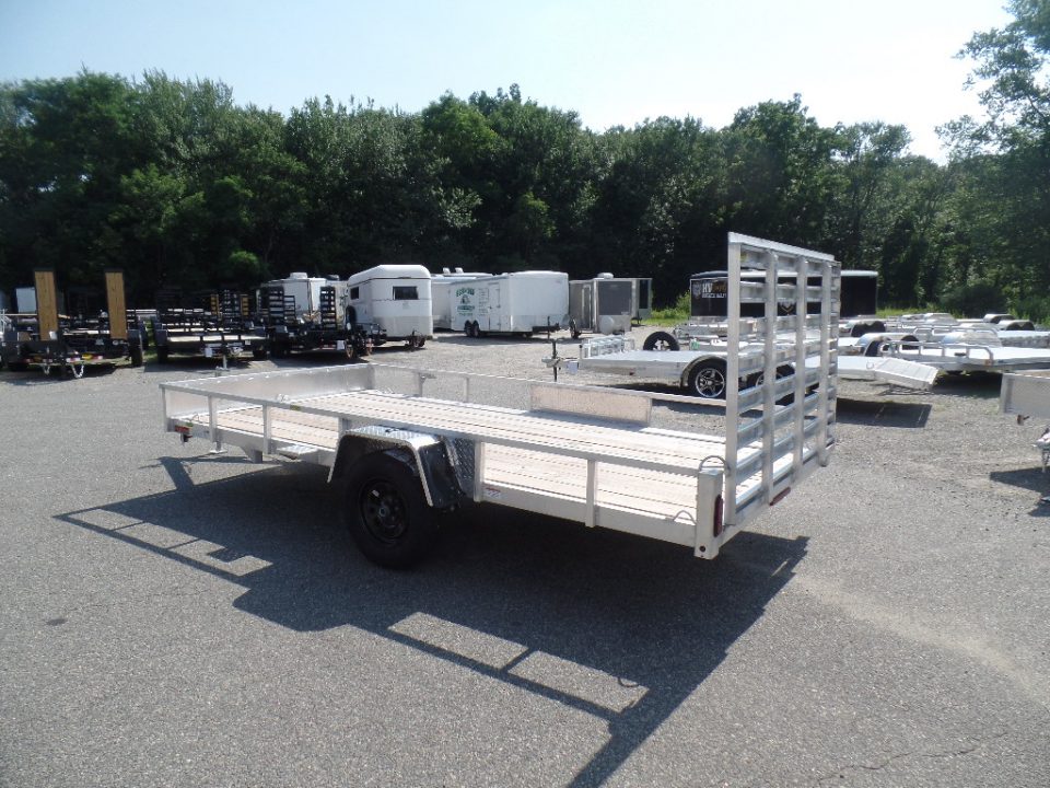 New 2026 Quality Steel and Aluminum 7X14 ALUMINUM FRAME , 2,990 GVWR Utility Trailer
