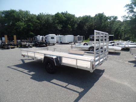 New 2026 Quality Steel and Aluminum 7X14 ALUMINUM FRAME , 2,990 GVWR Utility Trailer
