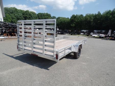 New 2026 Quality Steel and Aluminum 7X14 ALUMINUM FRAME , 2,990 GVWR Utility Trailer