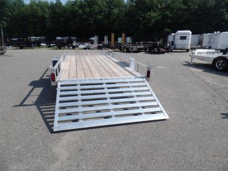 New 2026 Quality Steel and Aluminum 7X14 ALUMINUM FRAME , 2,990 GVWR Utility Trailer