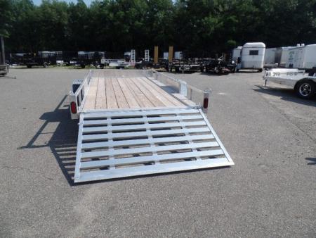 New 2026 Quality Steel and Aluminum 7X14 ALUMINUM FRAME , 2,990 GVWR Utility Trailer