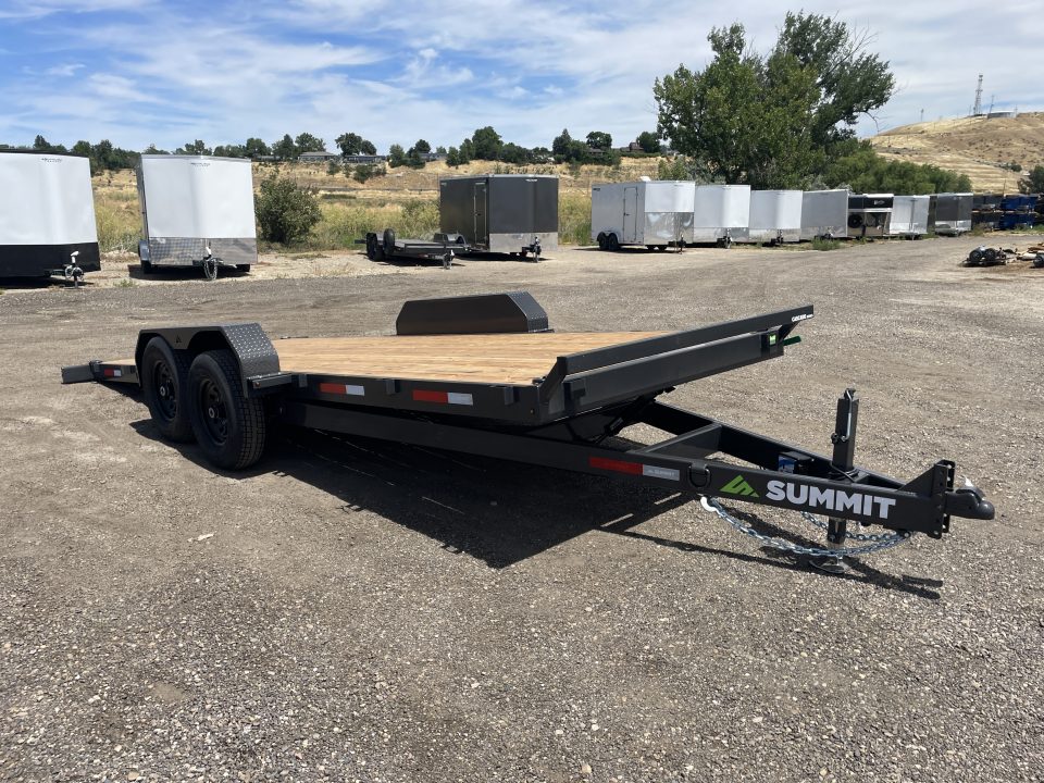 New 2027 Summit Cascade 7x20 14k Full Tilt Deck Trailer