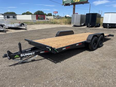 New 2027 Summit Cascade 7x20 14k Full Tilt Deck Trailer