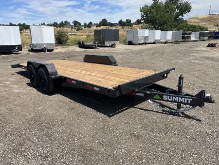 New 2027 Summit Cascade 7x20 14k Full Tilt Deck Trailer