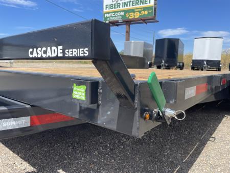 New 2027 Summit Cascade 7x20 14k Full Tilt Deck Trailer