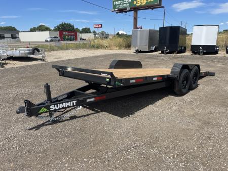 New 2027 Summit Cascade 7x20 14k Full Tilt Deck Trailer