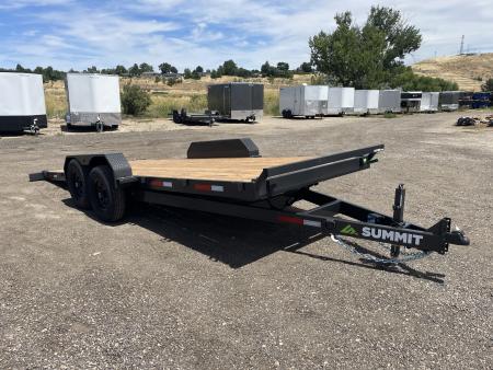 New 2027 Summit Cascade 7x20 14k Full Tilt Deck Trailer