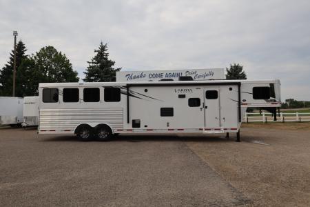 Used 2022 Lakota 4 Horse LQ Trailer