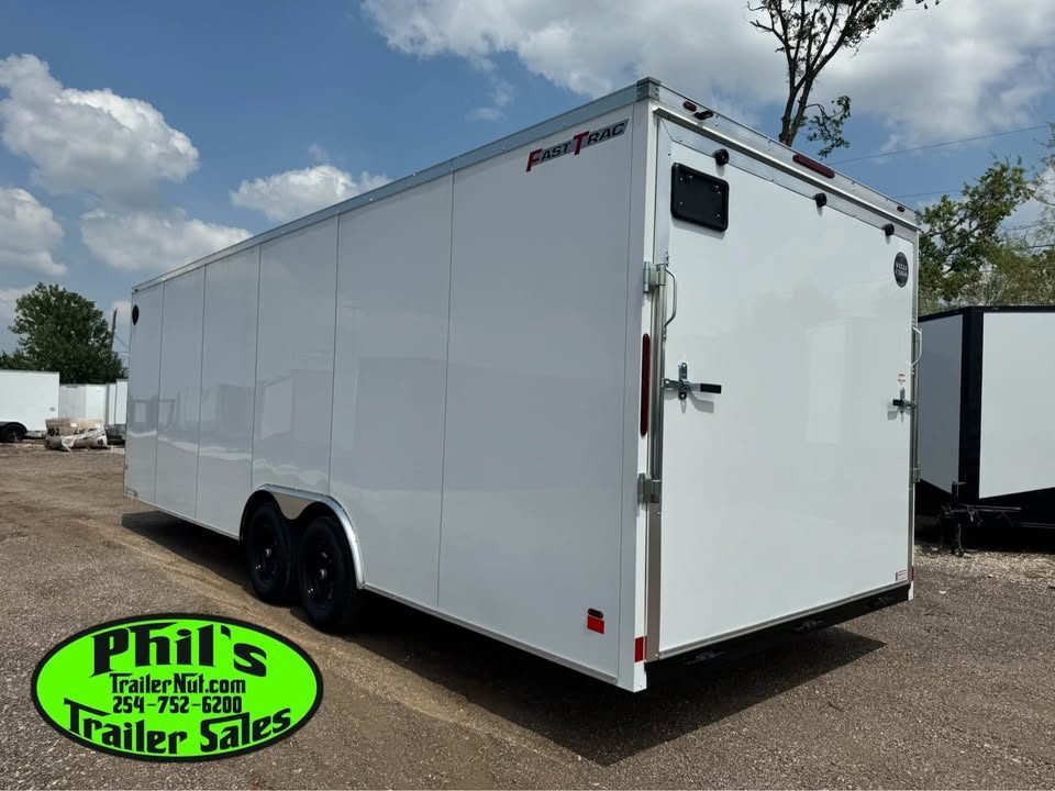 New 2026 Wells Cargo 8.5X20 FAST TRACK DELUX Cargo / Enclosed Trailer