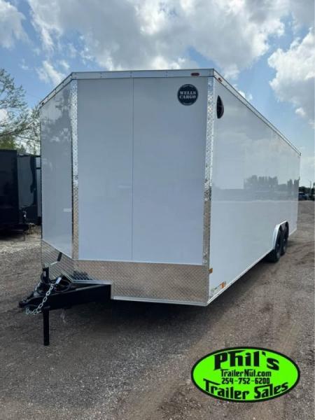 New 2026 Wells Cargo 8.5X20 FAST TRACK DELUX Cargo / Enclosed Trailer