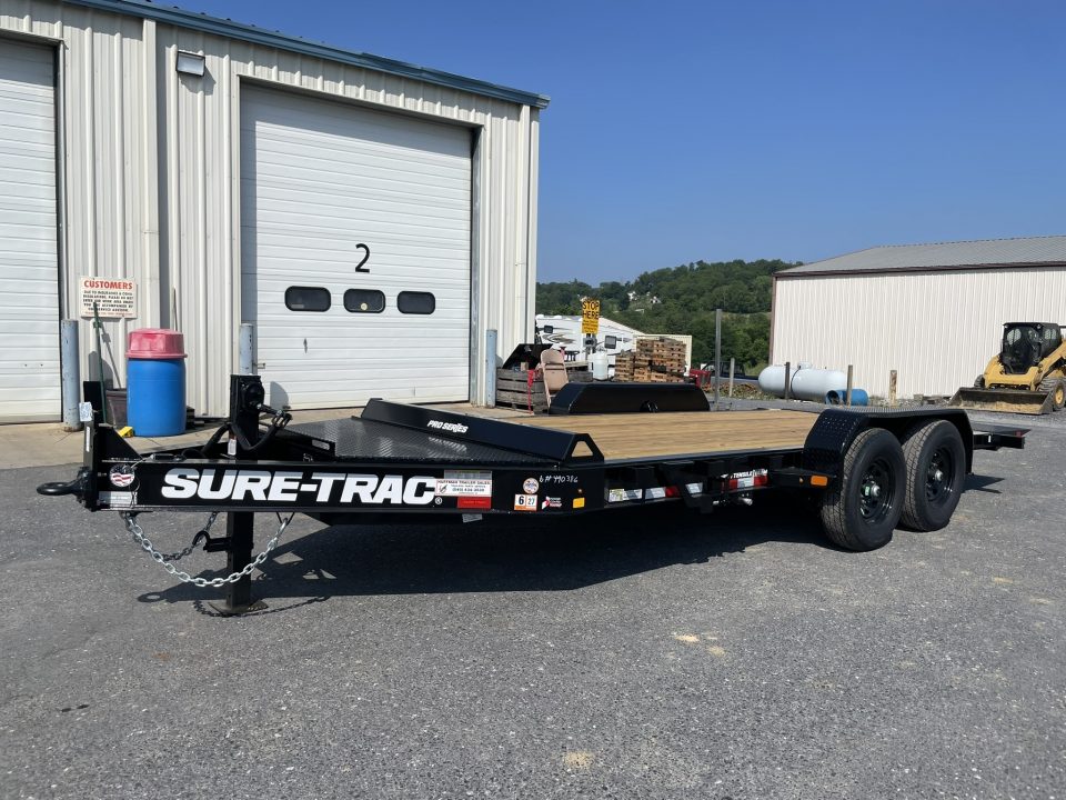 New 2026 Sure-Trac 82"X18' Pro Series Tilt Equipment Trailer