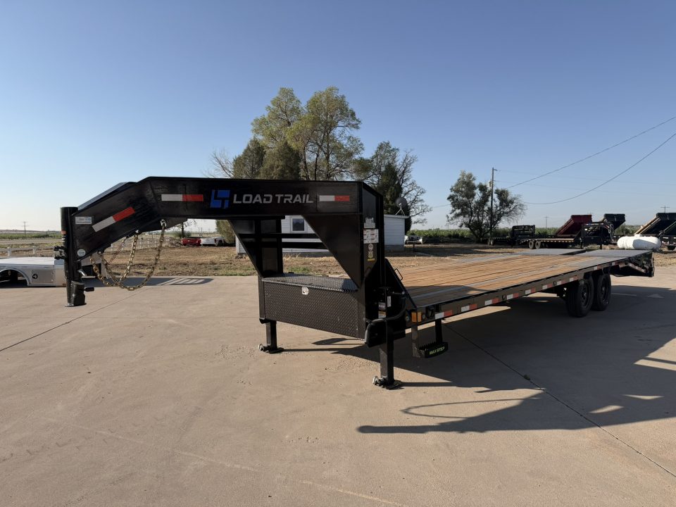 New 2026 Load Trail 8.5-28 Single Wheel Gooseneck Deckover Equipment Hauler W/ 14 PLY Tires 15.6K GVWR