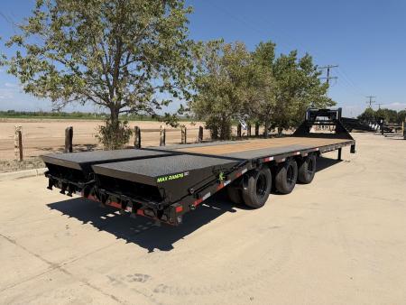 New 2026 Load Trail 8.5-32 Triple Dually Axle Gooseneck Deckover Equipment Hauler W/ Max Ramps and HDSS 30K GVWR