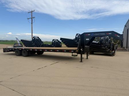 New 2026 Load Trail 8.5-32 Tandem Axle Gooseneck Deckover Equipment Hauler 25.9K GVWR